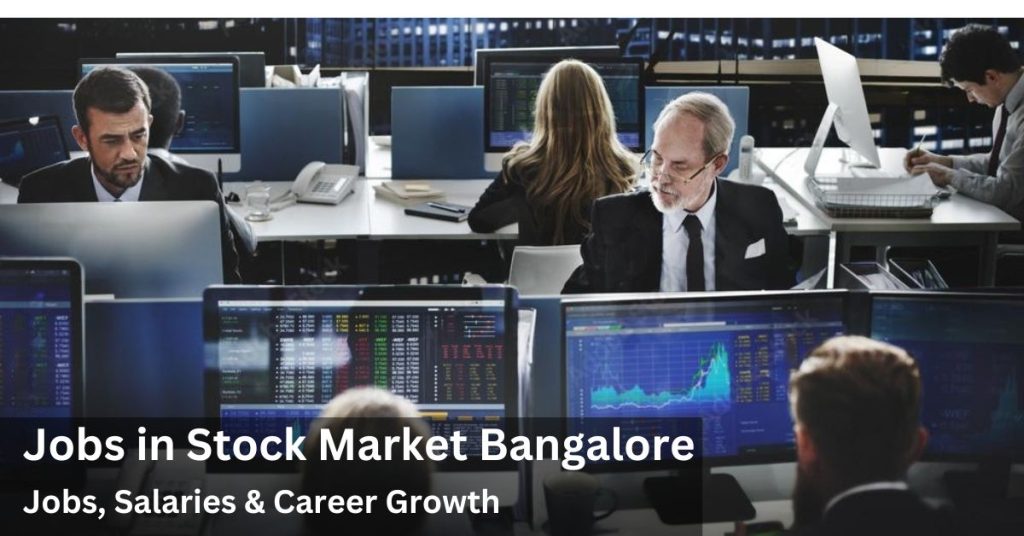 jobs in stock market