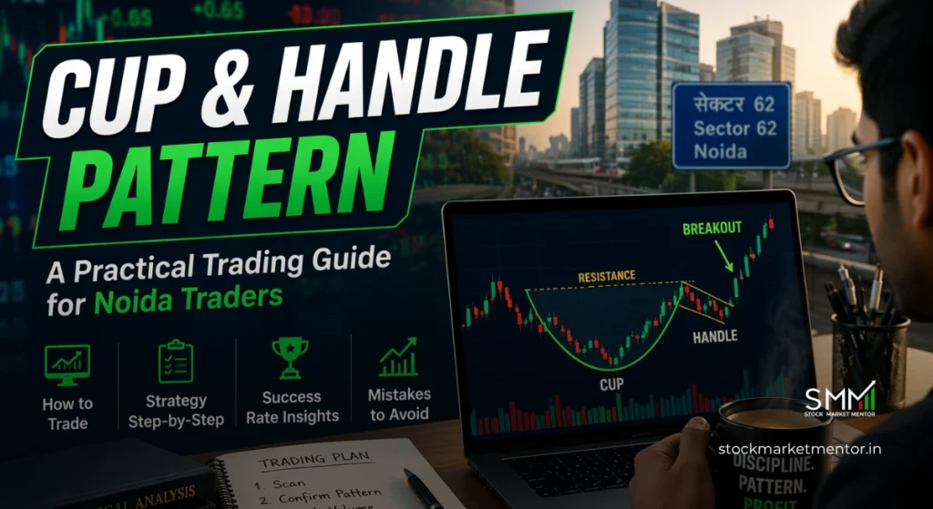 Cup & handle Pattern Explained for Noida Traders - SMM
