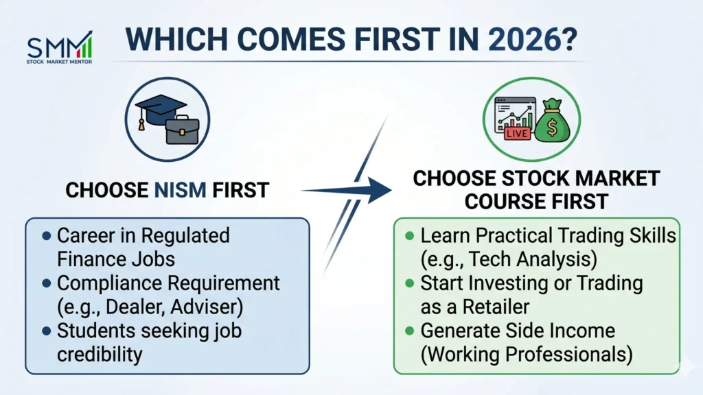 Who Should Do NISM First