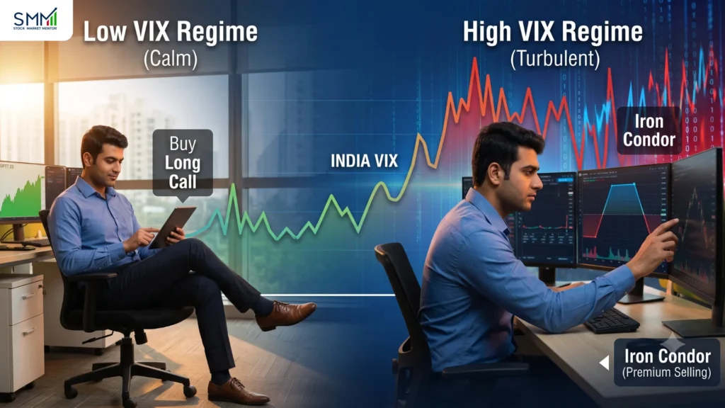 Strategy Shifts in High vs Low VIX Regimes