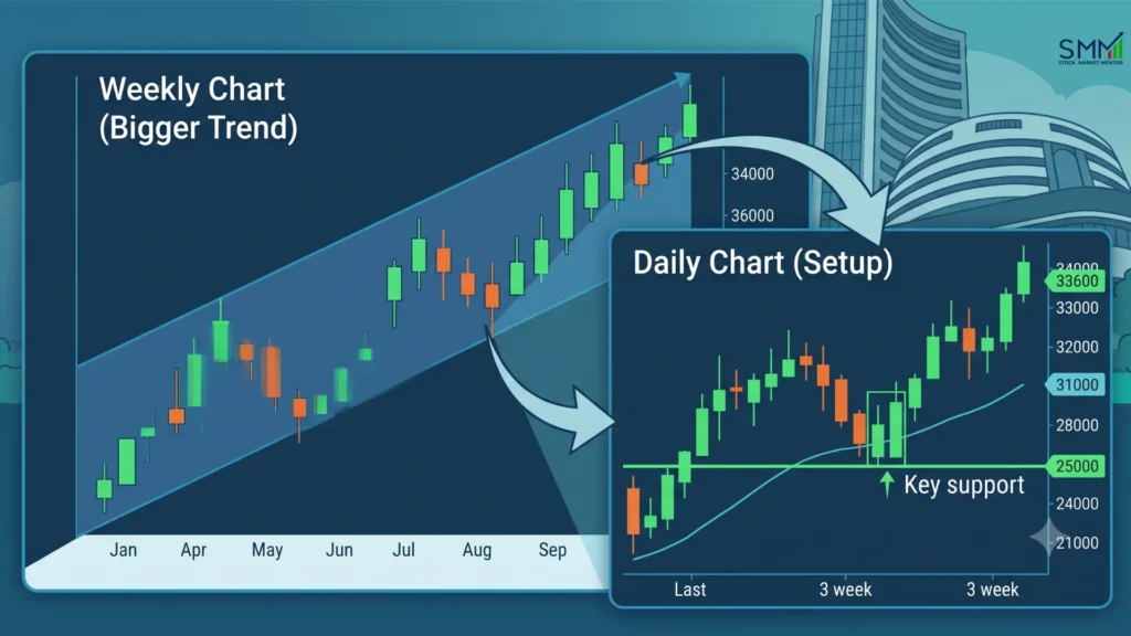 Best Timeframes for Swing Trading in India