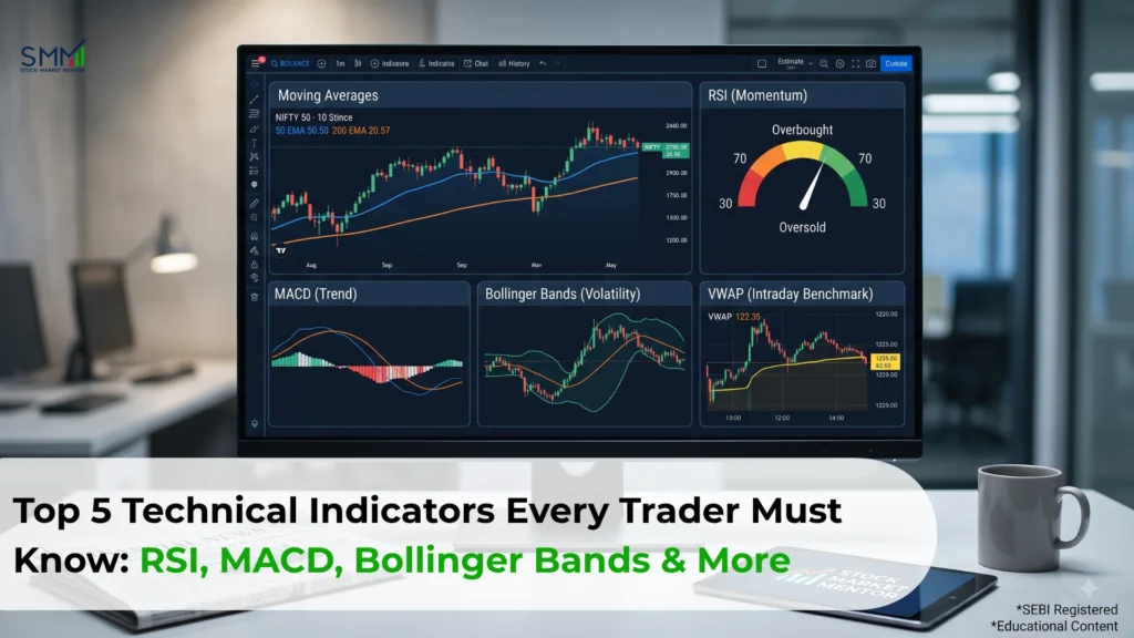 Top 5 Technical Indicators Every Trader Must Know: RSI, MACD, Bollinger Bands & More
